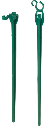 Adams 9105-99-1640 Light Stake, 10 in L, Christmas, Polypropylene, Dark Green